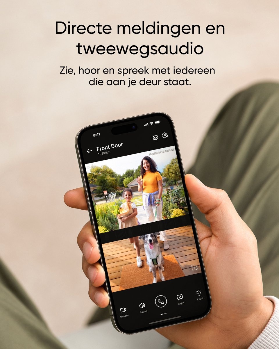 Eufy Video Doorbell E340 (Uitbreiding) - Deurbel