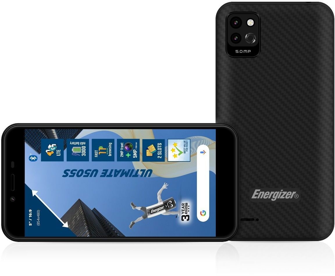 Energizer Ultimate U505S 4G 16GB Zwart - Mobiele telefoon
