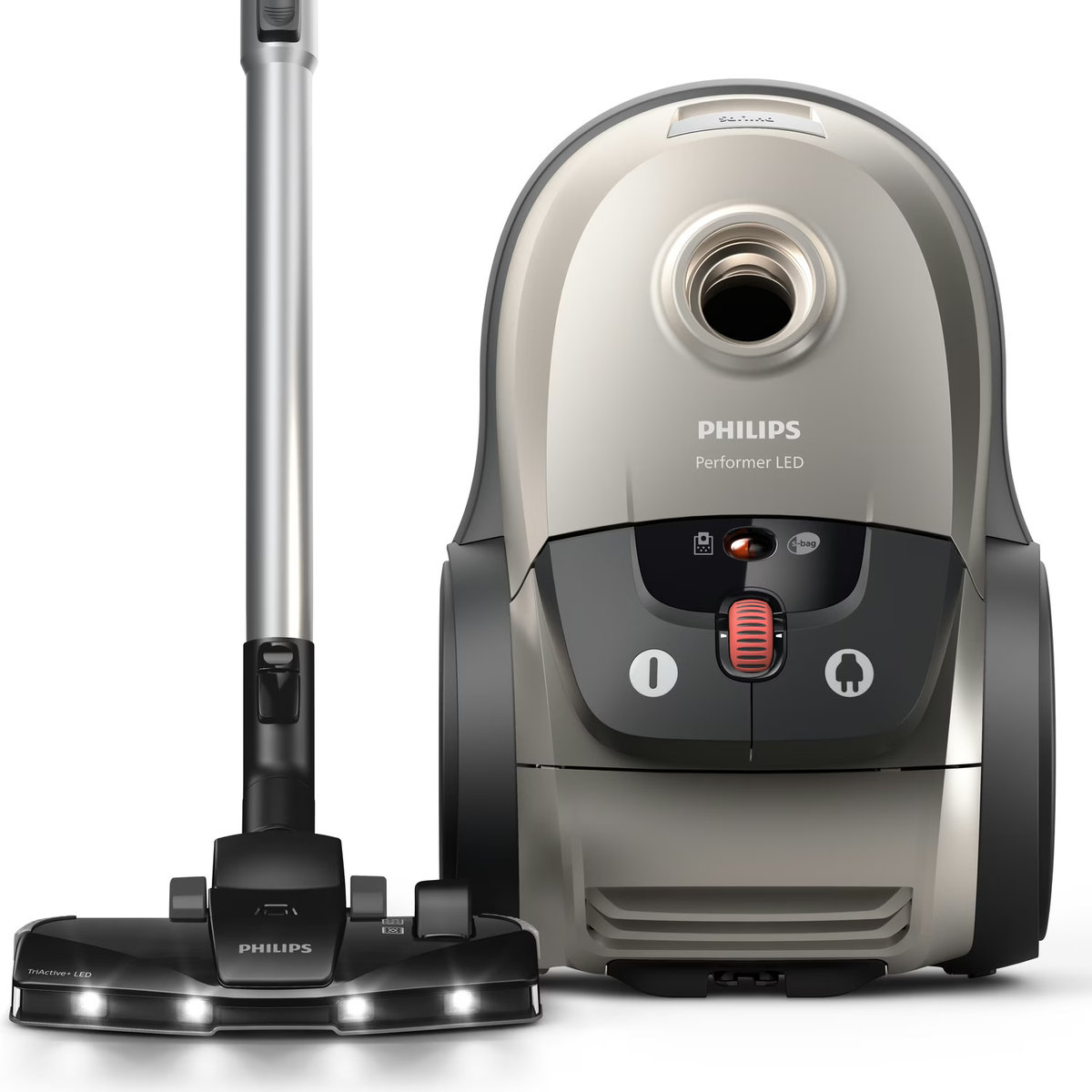 Philips 8000 Series XD8152/12 TriActive - Stofzuiger met zak