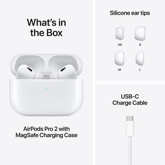 Apple AirPods Pro (2e generatie) MTJV3LL/A - Draadloze oordopjes