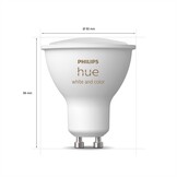Philips Hue 1x GU10 4.3W Color Ambiance Single Pack - Slimme lamp