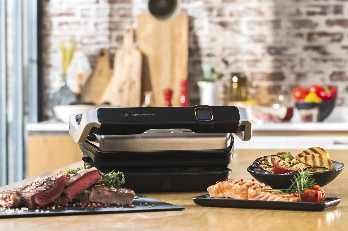 Tefal OptiGrill Elite GC750D16 - Contactgrill
