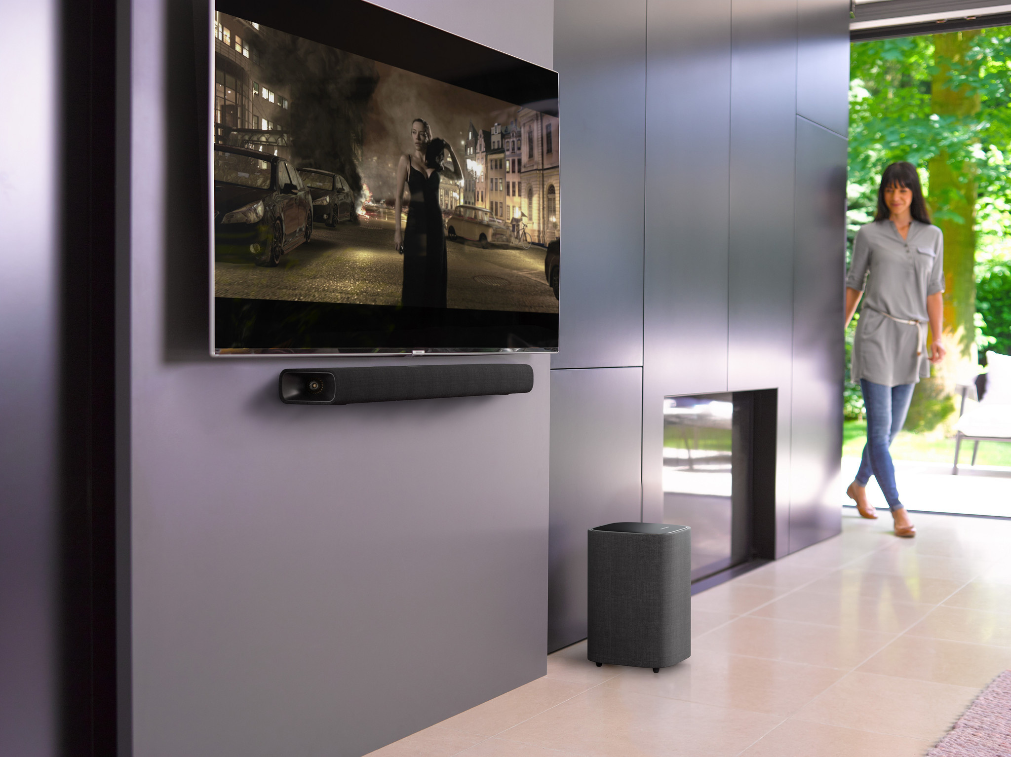 Harman Kardon Citation Sub S zwart  - Subwoofer
