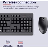 Trust Primo Deskset - Toetsenbord + muis set