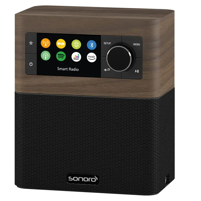 Sonoro Stream X Walnoot/Zwart - Radio