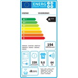Hisense DH3S902BW3 - Warmtepompdroger
