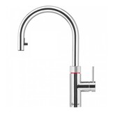 Quooker Flex Round Chroom met COMBI+ reservoir - Kokendwaterkraan