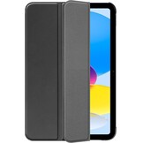 Just in Case iPad 2025 (11th Gen) / iPad 2022 (10th Gen) Smart Tri-Fold Case Zwart - Tablethoes