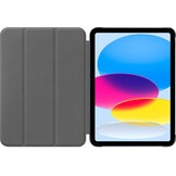Just in Case iPad 2025 (11th Gen) / iPad 2022 (10th Gen) Smart Tri-Fold Case Zwart - Tablethoes