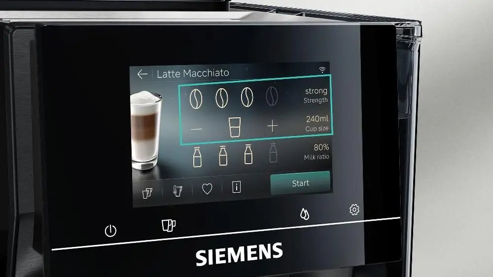 Siemens TQ727EF5 EQ700 extraKlasse - Koffiemachine