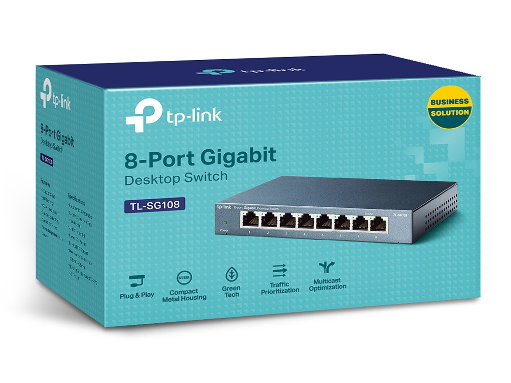 TP-Link TL-SG108 - Netwerk switch
