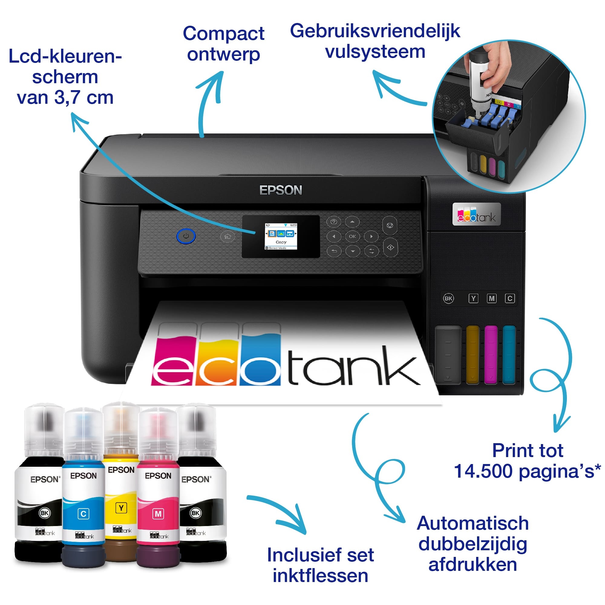 Epson EcoTank ET-2850 - All-in-one printer