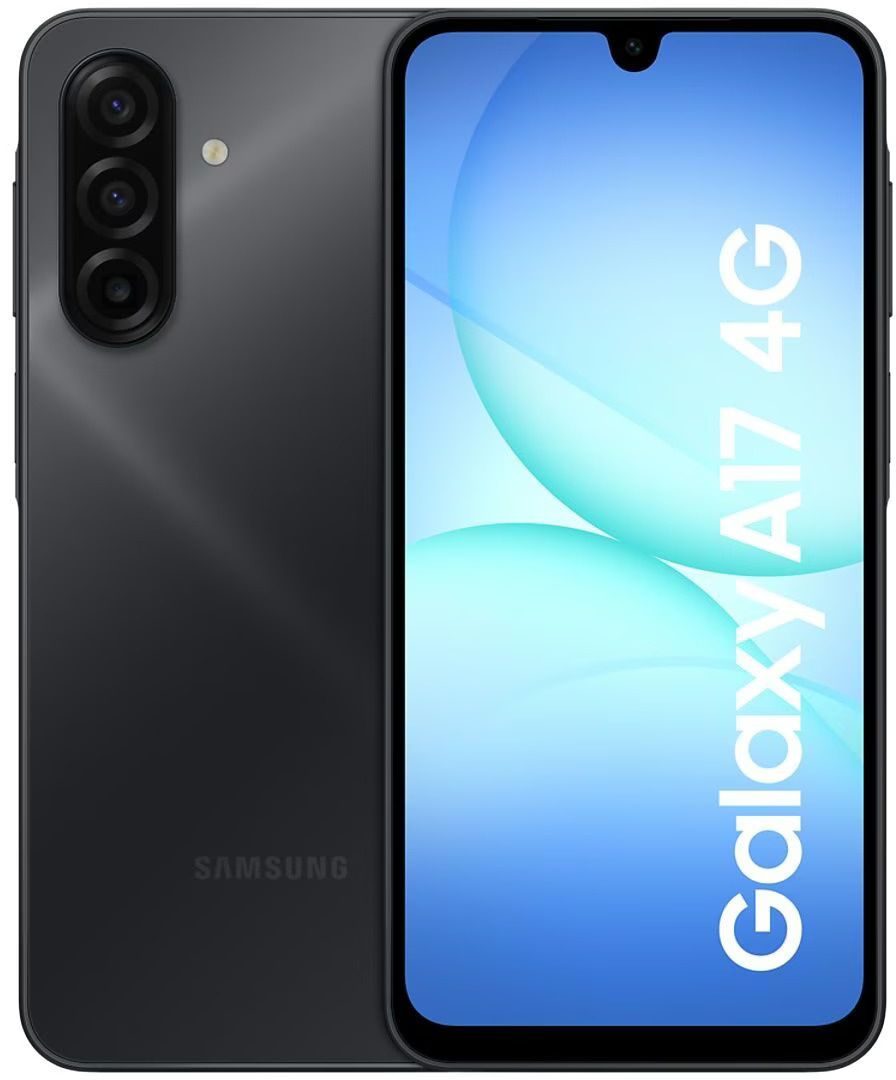 Samsung Galaxy A17 4G 128GB Zwart - Mobiele telefoon