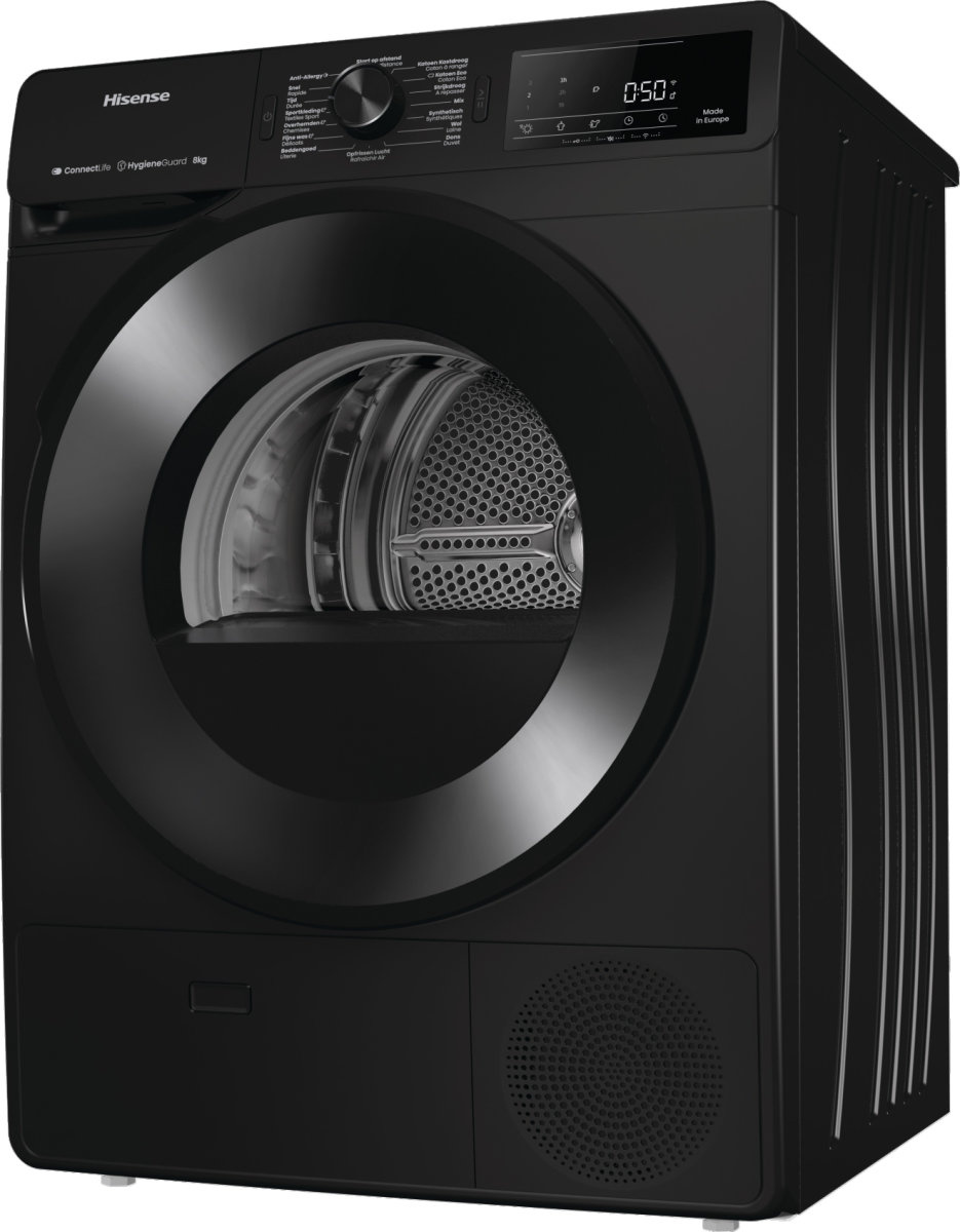 Hisense DH3V800UB/BLX - Warmtepompdroger