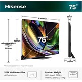 Hisense 75UR8S - Mini-LED TV