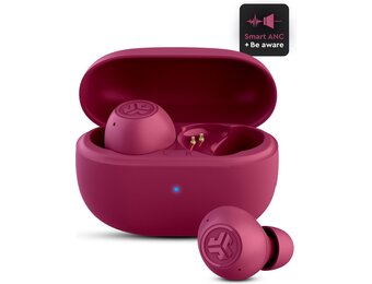 JLab Go Pop ANC TWS Fuschia - Draadloze oordopjes