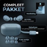 JLab Go Air Pop True Wireless Grijs - Draadloze oordopjes