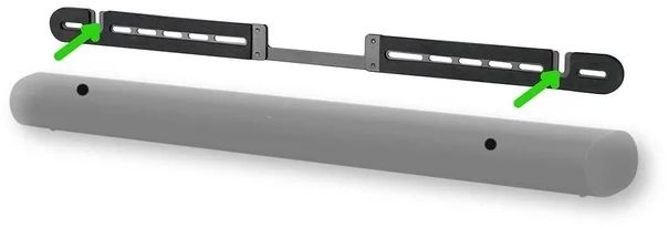 Nedis SBMT56BK Soundbarbeugel voor Sonos Arc Zwart