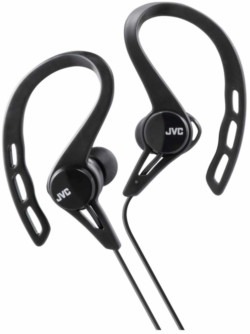 JVC HA-ECX20 Zwart - Sportoordopjes