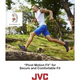 JVC HA-ECX20 Zwart - Sportoordopjes