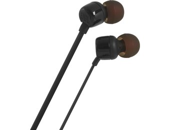 JBL T110 Zwart - Oordopjes
