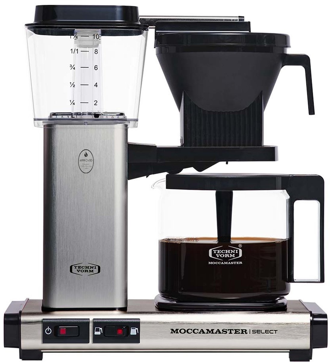 Moccamaster KBG Select (Brushed) - Koffiezetapparaat
