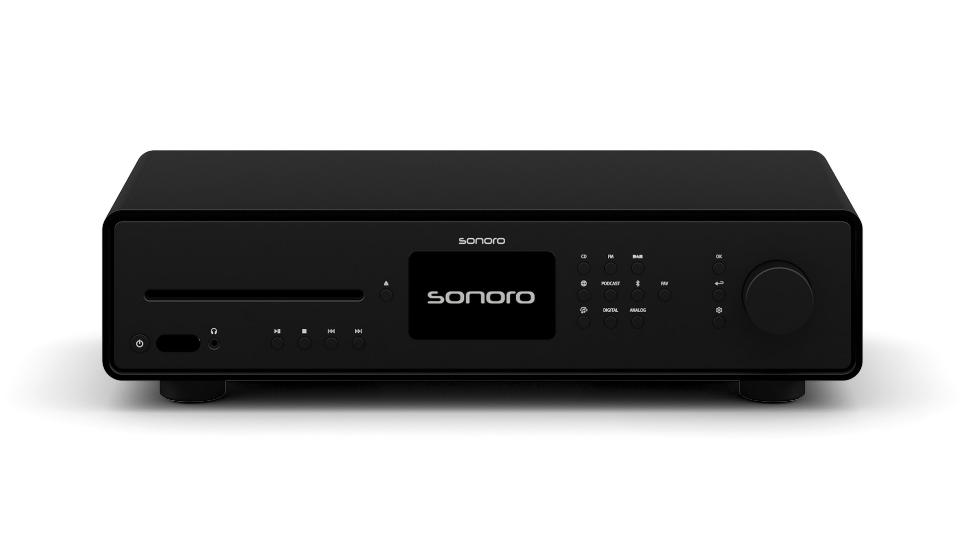 Sonoro MAESTRO Quantum Mat zwart - Receiver