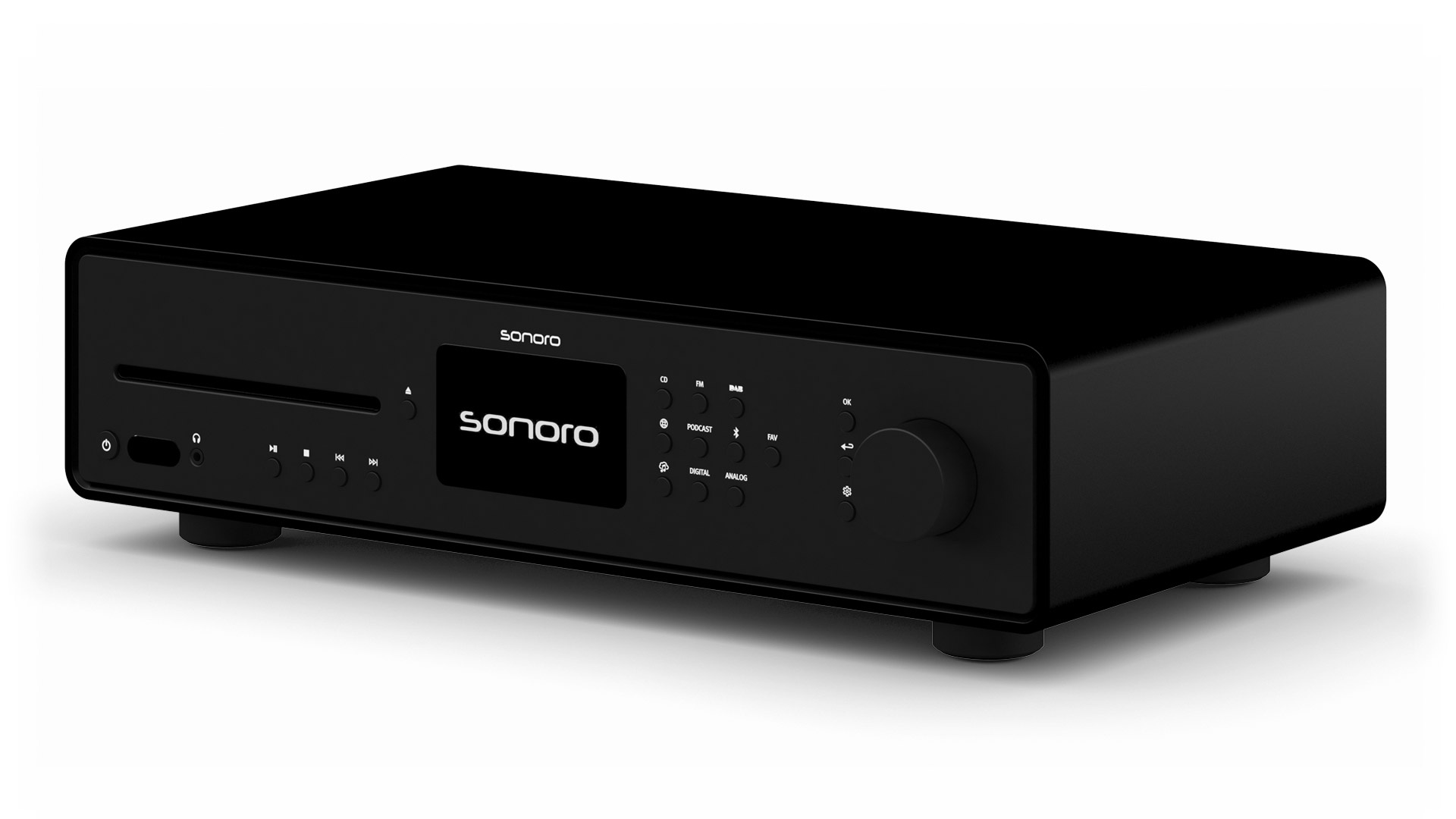 Sonoro MAESTRO Quantum Mat zwart - Receiver