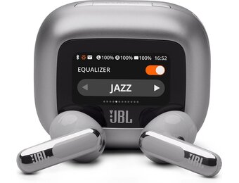 JBL Live 3 Flex Zilver - Draadloze oordopjes