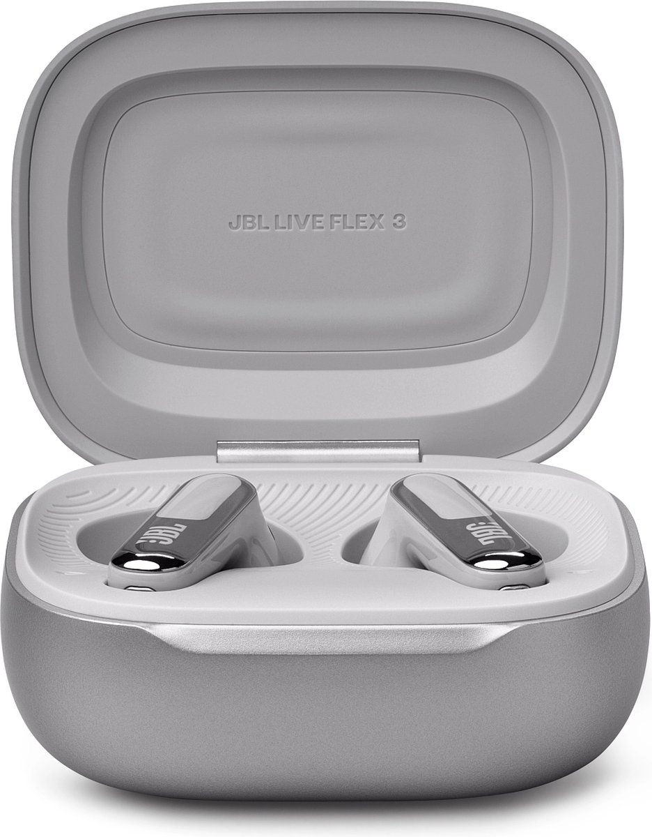 JBL Live 3 Flex Zilver - Draadloze oordopjes