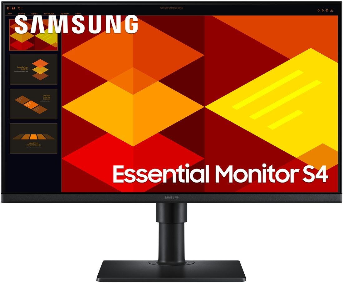 Samsung Essential S4 S40GD 24 inch (D400G) Zwart - Monitor