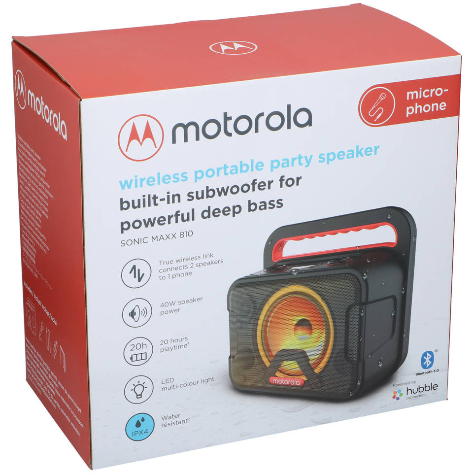 Motorola Sonic Maxx 810 - Draadloze speaker