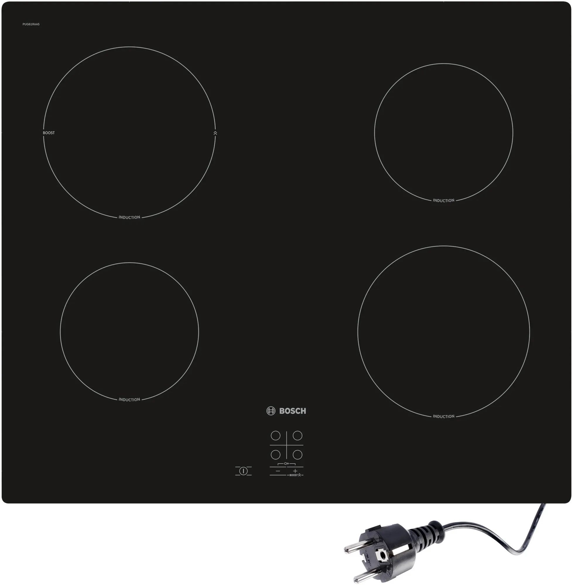 Bosch PUG61RAA5D Serie 2 - Inductiekookplaat