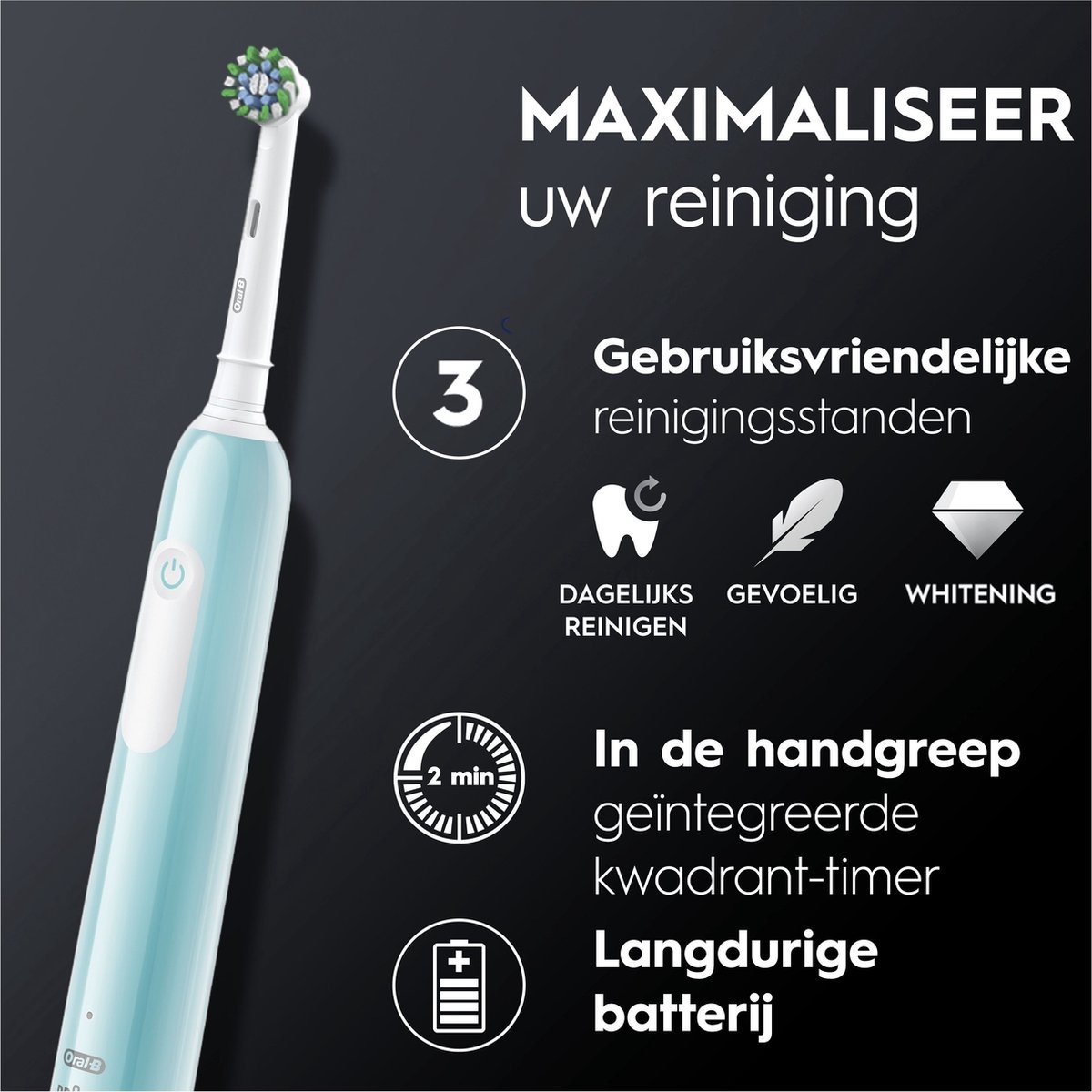 Oral-B Pro Series 1 Duo - Elektrische tandenborstel