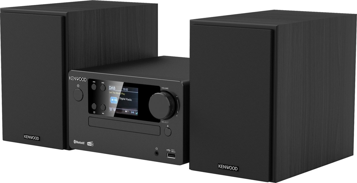 Kenwood M-725DAB-B - Stereo set