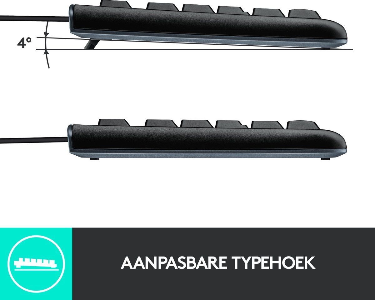 Logitech K120B Toetsenbord - Toetsenbord