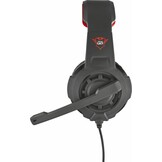Trust GXT 310 Radius (Zwart/Rood) - Gaming headset