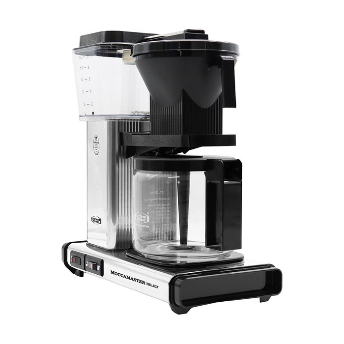 Moccamaster KBG Select (Polished Silver) - Koffiezetapparaat