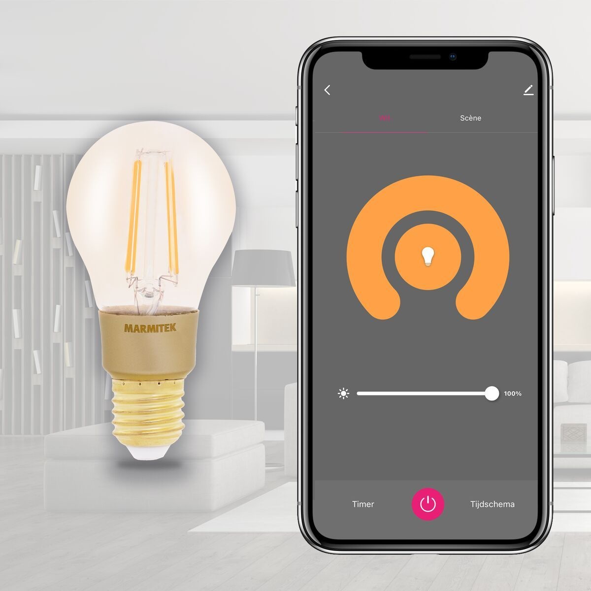 Marmitek Glow MI - Slimme filament lamp - Slimme lamp