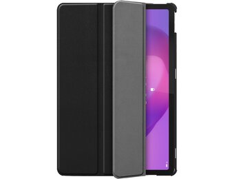 Just in Case Lenovo Idea Tab TriFold Smart Book Case Zwart - Tablethoes