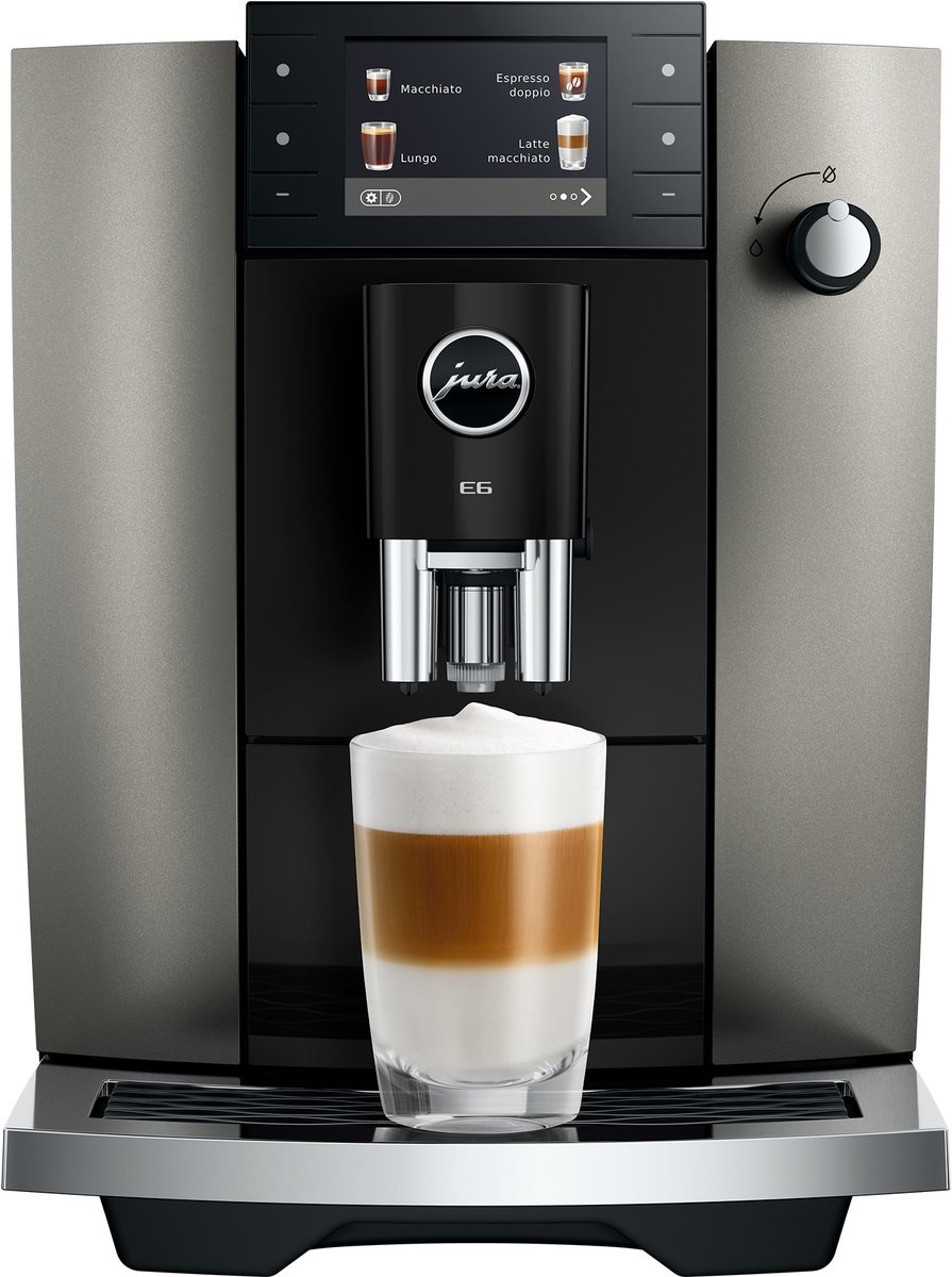 JURA E6 Dark Inox (ED) - Koffiemachine