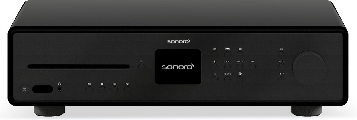 Sonoro MAESTRO X Mat zwart - Receiver