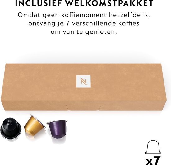 Krups Nespresso Pixie XN306T Titanium - Koffiemachine