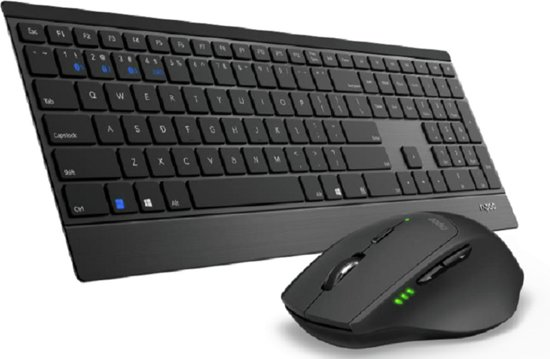 Rapoo 9500M - Toetsenbord + muis set