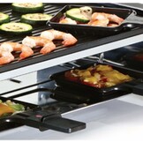 Princess 162840 Raclette 8 Grill and Teppanyaki Party - Gourmetstel