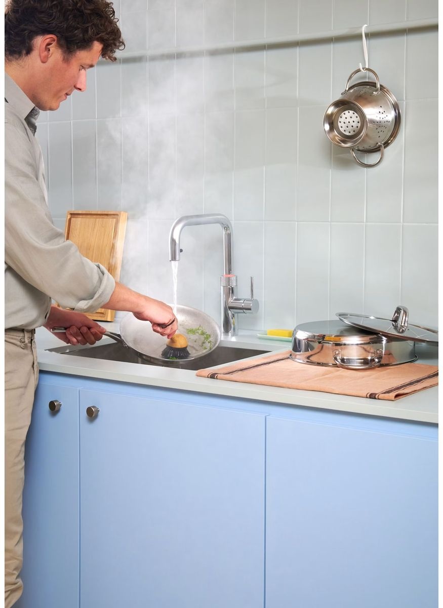 Quooker Flex Square Chroom (losse kraan) - Kokendwaterkraan