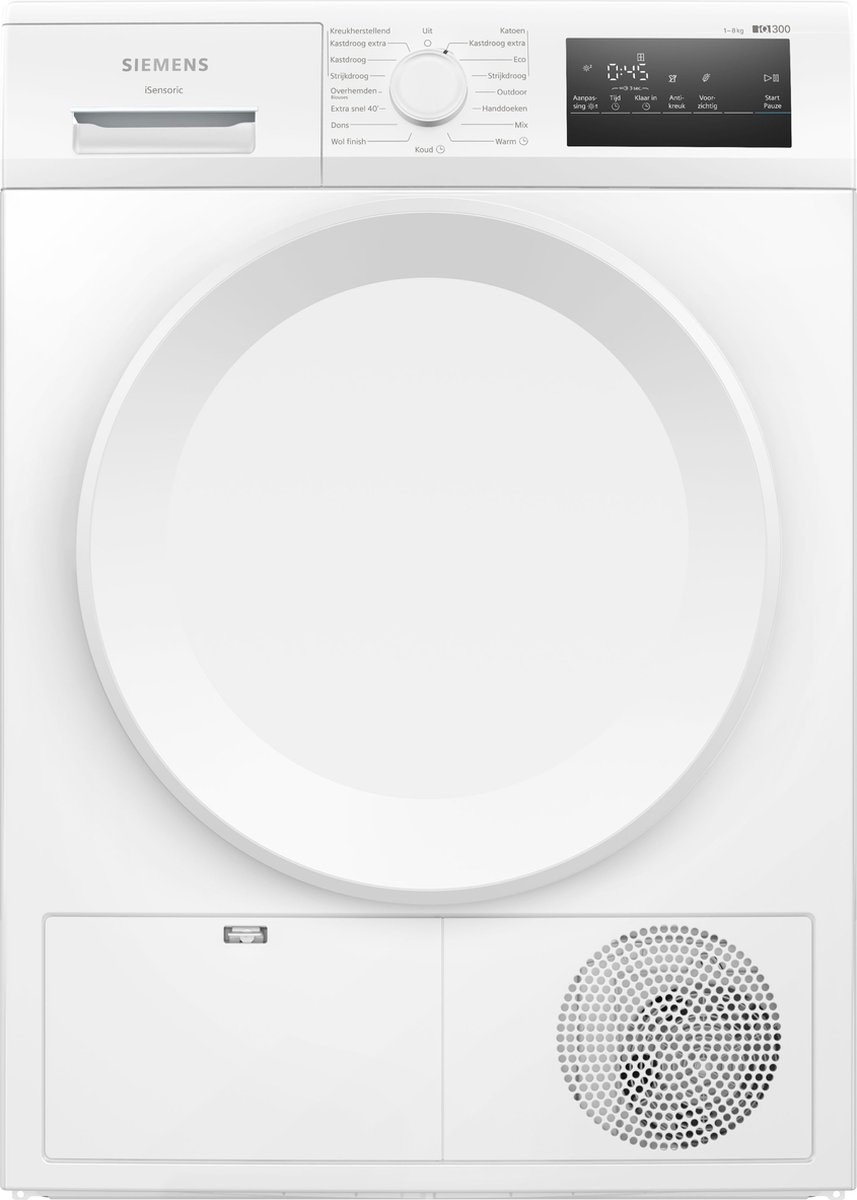 Siemens WT43H00ENL iQ300  - Warmtepompdroger