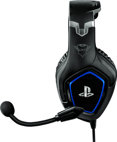 Trust Forze PS4 GXT 488 Zwart/Blauw - Gaming headset