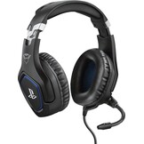 Trust Forze PS4 GXT 488 Zwart/Blauw - Gaming headset