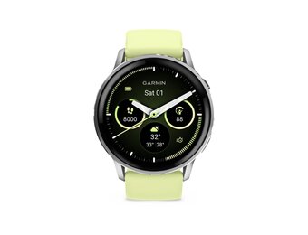 Garmin Venu 4 45mm Zilver-Citroen - Smartwatch